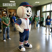 Shengye Mascot Factory : Costume de mascotte de baseball professionnel personnalisé, idéal pour les clubs, les compétitions et la promotion - Vente chaude