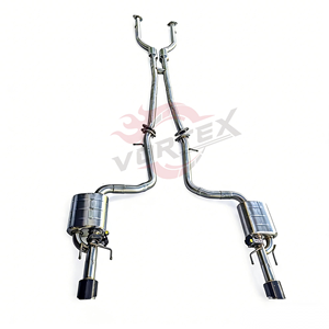 Vortex Valvetronic para escape trasero pulido a espejo para Lexus GS350 3.5L 2012-2020, acero inoxidable 304 de 1.5MM con control remoto - Product Image 1