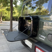 Boîte de rangement miniature pour hayon arrière Jimny JC74 JB74 JB64, organisateur extérieur en ABS, montage en position d'origine