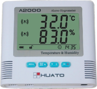 HUATO A2000-TH Alarming Measuring Instrument Temperature and Humidity HygrometerWith Internal Sensor for Industrial