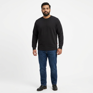 Sweat-shirts à capuche pour hommes en coton 100% de haute qualité, vente en gros, logo personnalisé, broderie, fermeture éclair, taille XS, hiver, ODM - Product Image 1