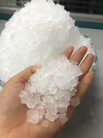 Máquina de Hielo en Cubitos Comercial de 250 kg con Almacenamiento de Hielo, Enfriamiento por Aire/Agua, Máquina de Hielo Granular de Fábrica 220v/240v