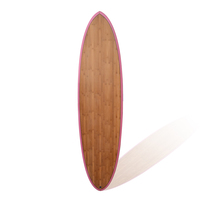 Planches de Surf classiques en époxy, plaques de finition en bois fabriquée en chine avec queue de poisson