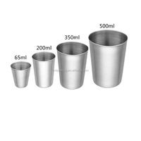 여행 유형 스테인레스 스틸 블랙 컵/파티 주석 마시는 블랙 컵/맥주 탁구 컵