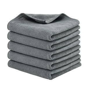 Paquete de 5 toallas de microfibra de 12" x 12", súper suaves y absorbentes, toallitas decorativas para la cara, para cocina, spa, yoga. - Product Image 1