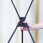 حامل عرض الإعلانات التجارية الترويجية للبيع بالجملة حامل عرض محمول من الألياف <span class=keywords><strong>X-Stand</strong></span> X Banner لـ ، - Product Image 5