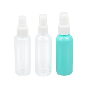 Pet <b>Spray</b> <b>Bottles</b> 100Ml Transparent <b>Plastic</b> Pump For Household Use Refillable Cylinder Shape - Product Image 5