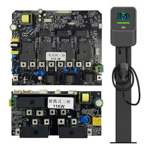 ชุดแผงควบคุม PCBA แบบ2ซ็อกเก็ตติดผนังกล่องไฟฟ้าสำหรับรถยนต์32A 16A ที่ชาร์จ AC <span class=keywords><strong>EV</strong></span> PCB - Product Image 1