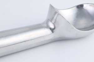 Cuchara de aleación de aluminio con mango largo para cocina personalizada, respetuosa con el medio ambiente y sostenible, fácil de usar, <span class=keywords><strong>forma</strong></span> de <span class=keywords><strong>cubo</strong></span> apilable para helado casero - Product Image 5