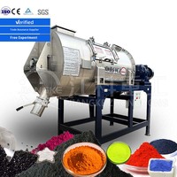 Mélangeur horizontal efficace de ruban O-Type mélangeur sec de poudre d'acier inoxydable pour l'usage chimique de farine de grain