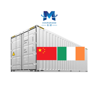 EVERGRAND SHIPPING 40HQ Shanghai Chine Expédition maritime Dublin Cork Irlande FCL Fret maritime porte-à-porte 40-60 jours