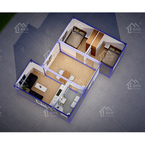 Resort di lusso <span class=keywords><strong>bungalow</strong></span> ville modulari prefabbricate design moderno piccole case prefabbricate casa contenitore staccabile per vivere - Product Image 5