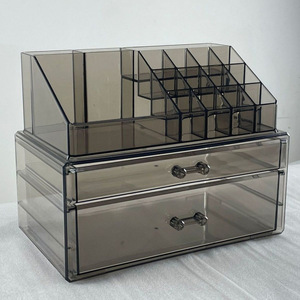 Desktop Multi Functional Drawer Cosmetic <b>Storage</b> Box 3 Layers Acrylic Transparent Makeup Organizer Lipstick Holder Large - Product Image 2