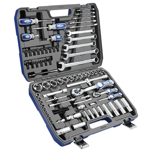Ensemble d'outils à main professionnels pour l'automobile, 98 pièces, en acier au carbone et en matériau CR-V, pour la réparation automobile et la décoration domestique - Product Image 2