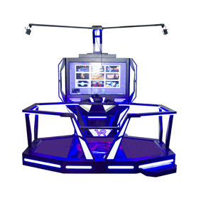 Plataforma de realidad <span class=keywords><strong>Virtual</strong></span> 9D VR, simulador de vuelo, pantalla grande VR Space 9D, plataforma de pie para correr para <span class=keywords><strong>HTC</strong></span> <span class=keywords><strong>VIVE</strong></span> - Product Image 6