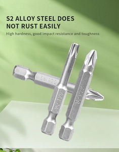 หัวไขควงเหล็กอเนกประสงค์ Phillips <span class=keywords><strong>ไขควง</strong></span><span class=keywords><strong>ปาก</strong></span><span class=keywords><strong>แบน</strong></span>แบบ DIY เครื่องมือบำรุงรักษาแบบมืออาชีพไขควงแรงกระแทกแบบแม่เหล็ก - Product Image 6