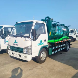 Camions de nettoyage des égouts et de pompage des eaux usées ISUZUS 4*2 5000L/5 tonnes de Chine - Product Image 3