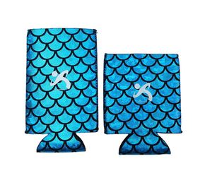 Manchons isothermes pliables en mousse couleur unie vierges pour canettes de bière, sublimation en gros, pour canettes et bouteilles de soda - Product Image 5