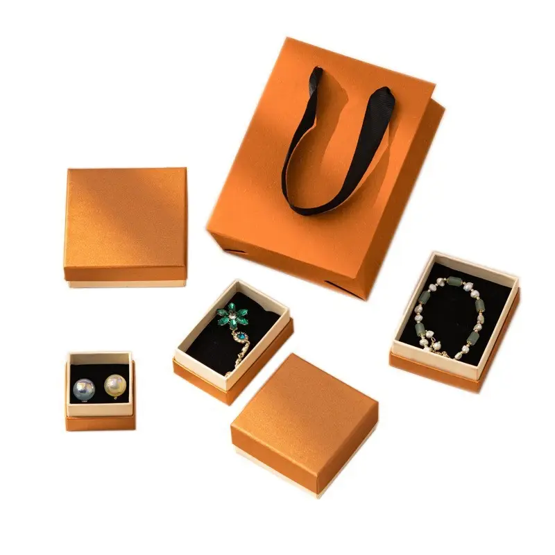 Оптовая продажа подарок картонные ювелирные изделия кулон ожерелье бумажная коробка ювелирные изделия подарочная упаковка коробка