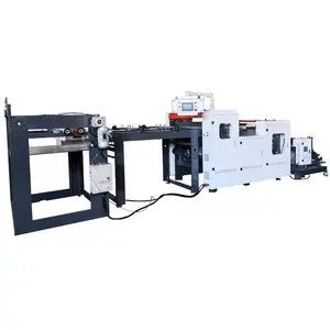 Mesin cetak kertas dua warna model GY-1000 dan mesin pemotong