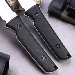 Nouveau Couteau Tactique de Chasse et de Survie à Lame Fixe Style Tanto 2026, Haute Dureté, avec Étui K-Shape - Product Image 2