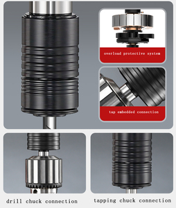 Máquina de Fabricación de Tornillos Autoperforantes con Cabezal Universal y Servomotor Eléctrico Semiautomático 24C3 M16 M24 - Product Image 4