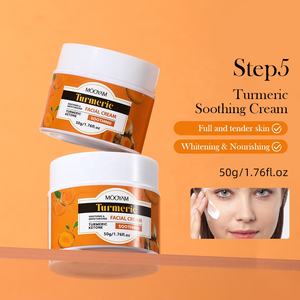 Özel etiket 7 adet cilt bakımı setleri kadınlar güzellik nemlendirici Anti-Aging akne zerdeçal yüz bakımı seti - Product Image 6