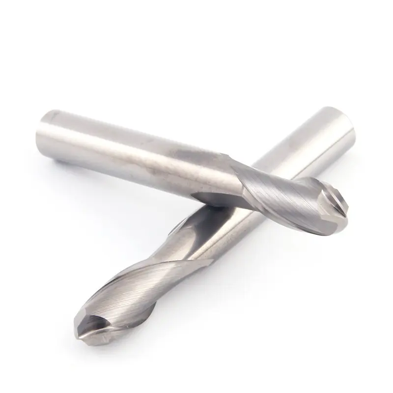 Factory Outlet Fabricante 2 flautas Carburo Tungsteno Taper Ball End Mills CNC Taper Ball End Mill