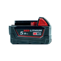 Kit d'outils électriques sans fil Milwaukee FUEL 18V avec perceuse, clé à chocs, meuleuse d'angle, scie circulaire et batteries