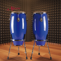 Congas professionnels en peau de buffle, percussion, 10'' 11'', en fibre de verre (ACOG 117)