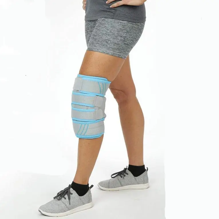 Nieuw Herbruikbaar Gel Cold Pack Knie-Ijspak Wikkelt Zich Om De Hele Knie Voor Knieblessures