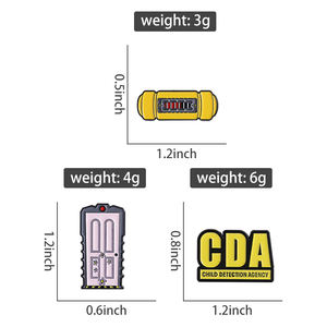 Agencia de detección infantil esmalte Pin Monster University broche película animada solapa insignia joyería regalo para amigos Fans - Product Image 6