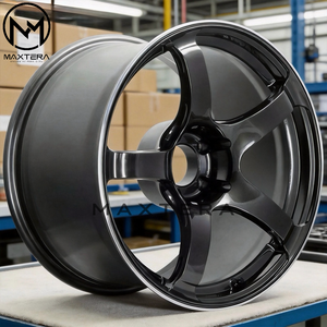 Jantes de voiture de tourisme Maxtera forgées sur mesure de style Advan TC4 pour BMW Honda 370Z GT-R Supra 86 Camaro Corvette Mustang, jantes en alliage - Product Image 4