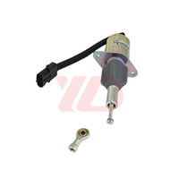 Vente en gros de pièces de moteur diesel : Solénoïde d'arrêt de carburant 24V, Solénoïde de pompe à carburant 3287406 pour Cummins 6BT3.9 6CT