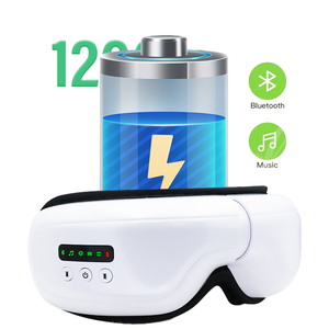 Mini riscaldamento elettrico compressione dell'aria pressione dell'aria musica massaggio agli occhi maschera per il sonno massaggiatore portatile per gli occhi con compressione calda e fredda - Product Image 1