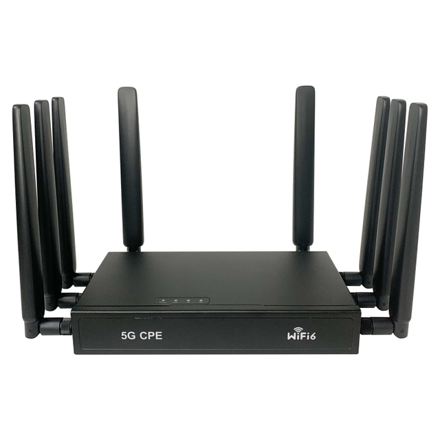 Competitive Price WiFi6 5G CPE Router with SIM Card Slot Firewall VPN WEP Internal Antennas