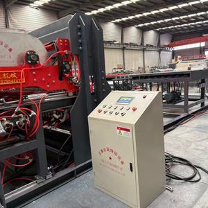 Machine à treillis soudé Shenkang 1200 pour renforcement de construction, contrôlée par PLC, à roulement à engrenages, pour treillis en acier inoxydable haute rigidité - Product Image 2