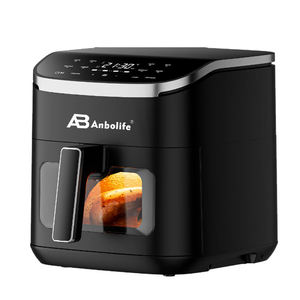 Freidora de Aire Digital Anbolife de 6L con Ventana Visual, 1500W, 8 Menús Preestablecidos, Antiadherente, <span class=keywords><strong>Horno</strong></span> Freidora de Aire, Freidora De Aire <span class=keywords><strong>Ninja</strong></span> OEM ODM - Product Image 1