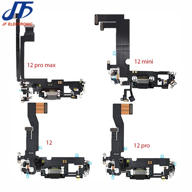 OEM Charging Port for iphone 12 Pro Max 12 Mini Charger Flex with Audio Dock Connector