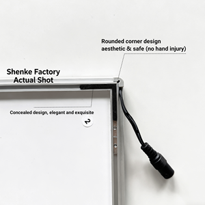 Siêu mỏng <span class=keywords><strong>LED</strong></span> TREO TƯỜNG menu Bảng hiển thị khung nhôm hộp đèn cho Nhà Hàng Quảng Cáo & đặt hàng tùy chỉnh hộp Đèn - Product Image 3