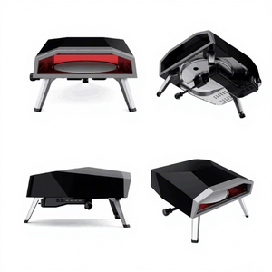 <span class=keywords><strong>Four</strong></span> à pizza rotatif au <span class=keywords><strong>gaz</strong></span> de 16 pouces, <span class=keywords><strong>cuisinière</strong></span> multi-combustibles GPL, barbecue de camping en plein air - Product Image 2