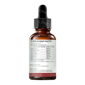 Magnezyum glisinat sıvı, yüksek emilim magnezyum sıvı damla Bromelain, B6 vitamini, C, D, çinko, magnezyum takviyesi - Product Image 4