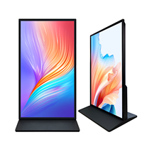 Pantalla LCD Vertical Completa de 85 Pulgadas, Kiosco Vertical con Pantalla Táctil Android para Interiores, Exhibición Publicitaria para Centros Comerciales, Venta al Por Mayor