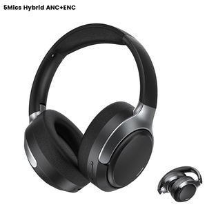 J19 5 Mics Hybrid ANC -35dB Profundidad Reduce activamente el ruido Auriculares estéreo de baja latencia Auriculares para juegos sobre la oreja - Product Image 1