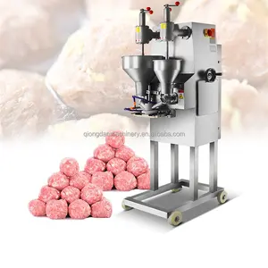 automatic stuffed meatball forming packing beater machine fishball making machine price on sale vegan ball production line price