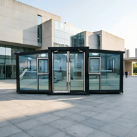 Maisonnette modulaire préfabriquée en acier extensible de 20 pieds au design postmoderne PuTian pour usage hôtelier