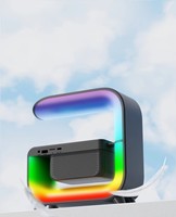 Haut-parleur G3 Mini à vente chaude, lumière nocturne RVB, haut-parleur multifonctionnel, chargeur sans fil LED, haut-parleurs avec réveil