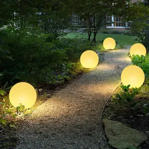 Outdoor Ip67 Waterdichte Schokbestendige Tuin Solar Light Ball Benodigdheden