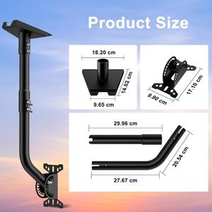 Kit de Adaptador de Tubo Universal Ajustable para Montaje en Pared, Precio de Fábrica, para Starlink Gen 3, para Antena Receptora de Satélite - Product Image 3
