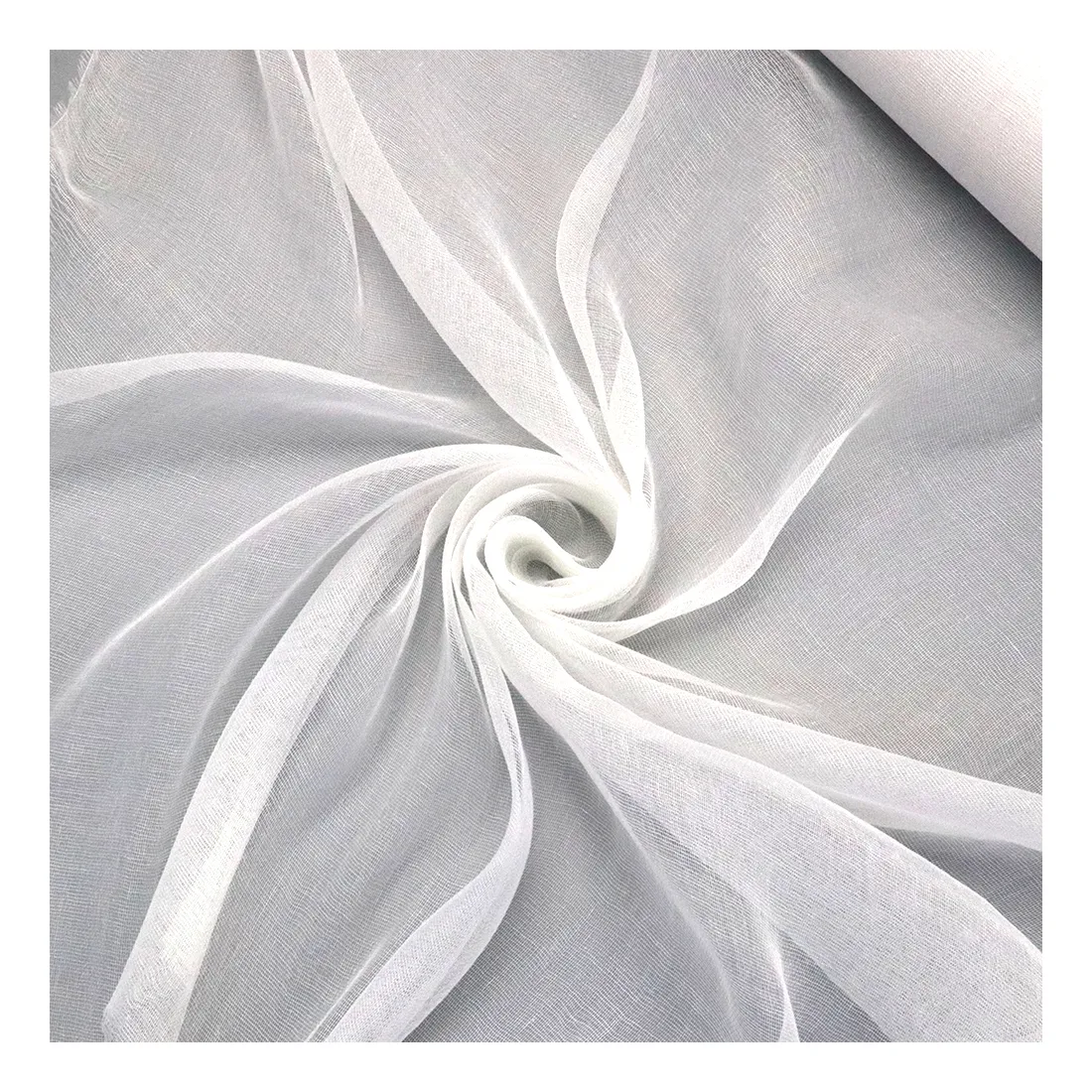 Tissu polyester Tissu tissé en gros Tissu de base à grille en rouleau Tissu de support en tissu de maille